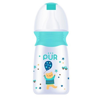 Picture of Feeding Bottle Pink / Blue 130ml (1101)