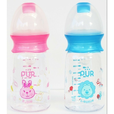 Picture of Feeding Bottle Pink / Blue 130ml (1101)