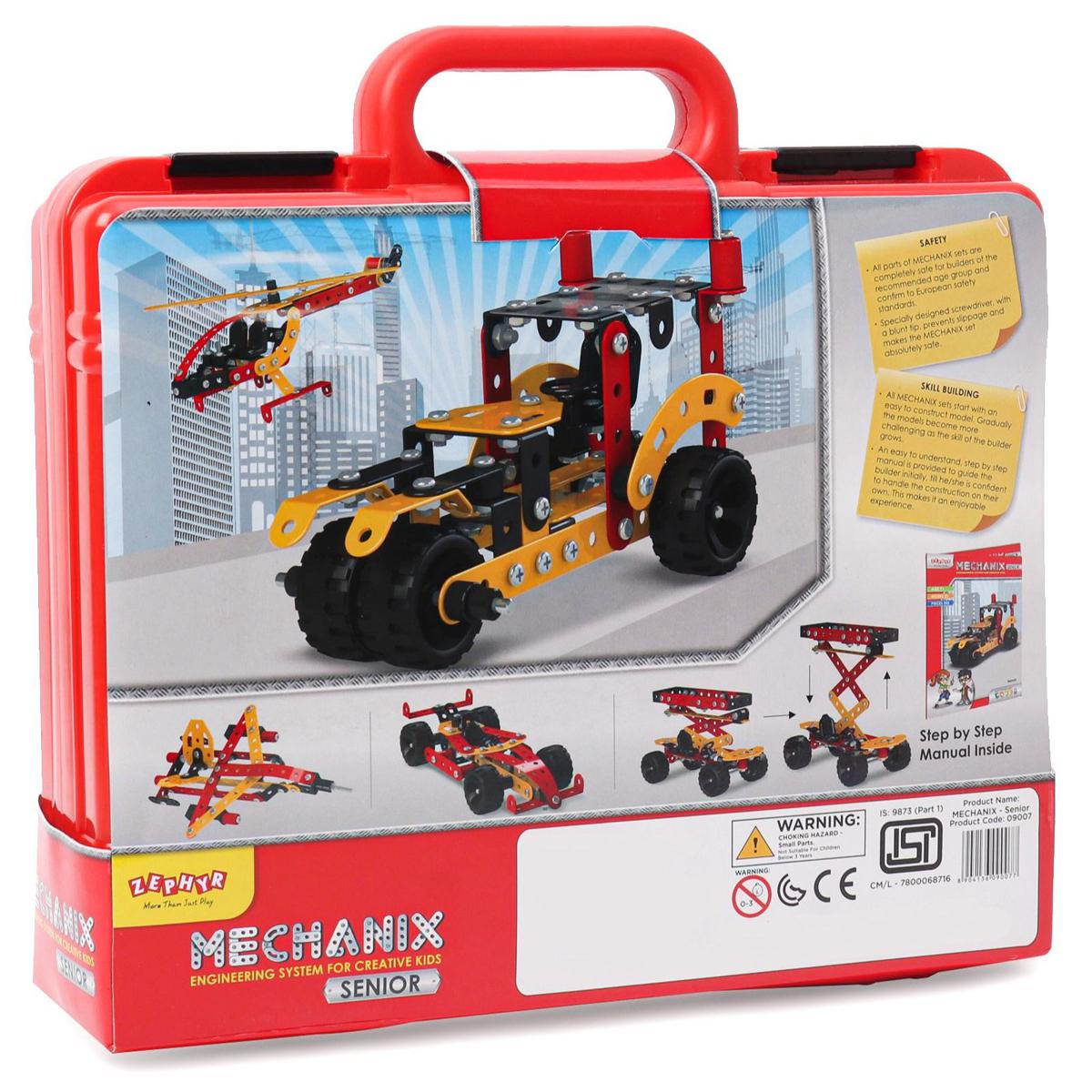 Picture of Zephyr Mechanix- Senior- Smart Bag block building set for kids-09007