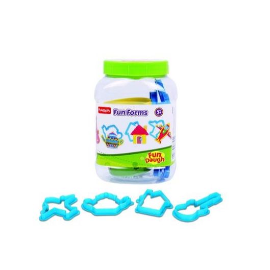 Picture of FUNSKOOL FDOUGH-FUN FORM Create Forms With 4 Different Cutters Game For Kids