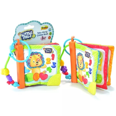 Picture of Winfun Take Along Crinkle Book Educational creative For Kids-000176