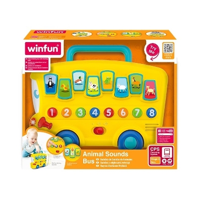 Picture of Bus musical Animal Sounds- Winfun  000676 for kids