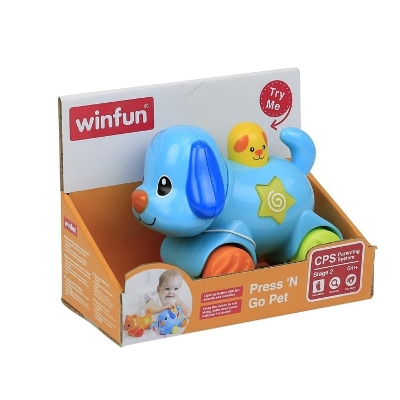 Picture of Winfun Press'n Go Pet Puppy-000733 for kids