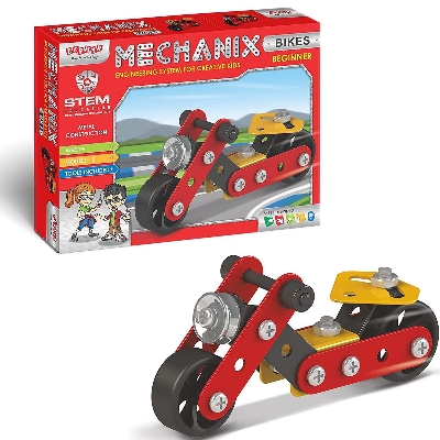 Picture of Zephyr Mechanix Racers-Beginner Bike, DIY Stem and Education Construction Set for Boys & Girls Return Gifts Set Multicolor01057