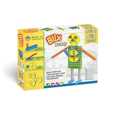Picture of Zephyr Blix Buddy Blix Buddy Construction Toy Building Blocks, Educational Toys-06025