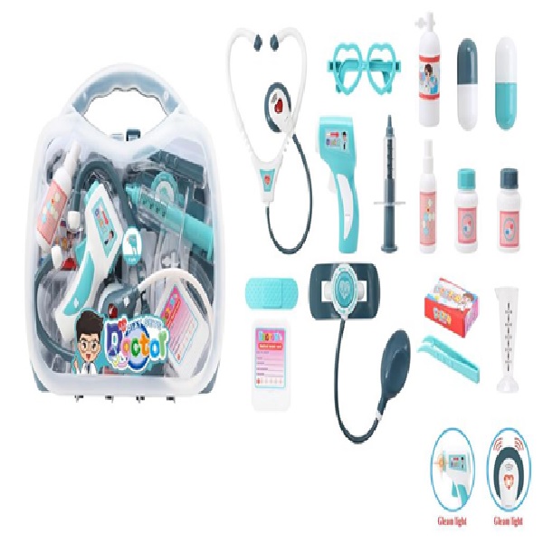 Picture of Medical kit Light IC toys for kid, Doctor Kit for Kids, Medical Set Toy - Pretend Play Toys for 3+ Kids, Boys, Girls (Multicolor)