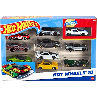 Picture of Hot Wheels 54886 10-Car Pack Assortment