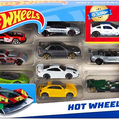 Picture of Hot Wheels 54886 10-Car Pack Assortment