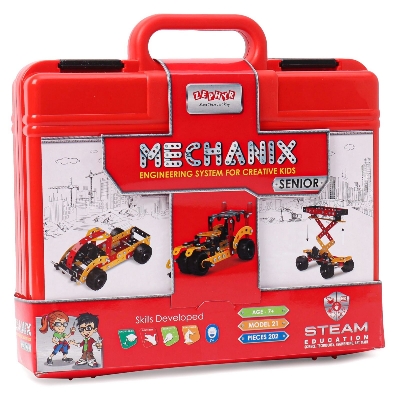 Picture of Zephyr Mechanix- Senior- Smart Bag Metal Advance Multimodel Making Steam Toy With Bag 09007