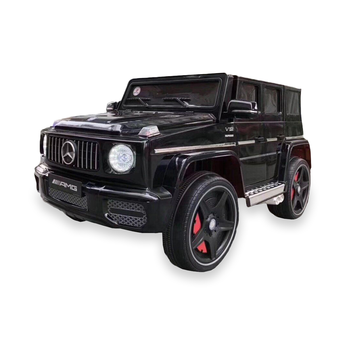 Picture of 12V Electric Jeep Truck with Painting – Battery Operated Ride-On Car for Kids with Remote Control & AUX – Model: SMT-7188 – Baby Car