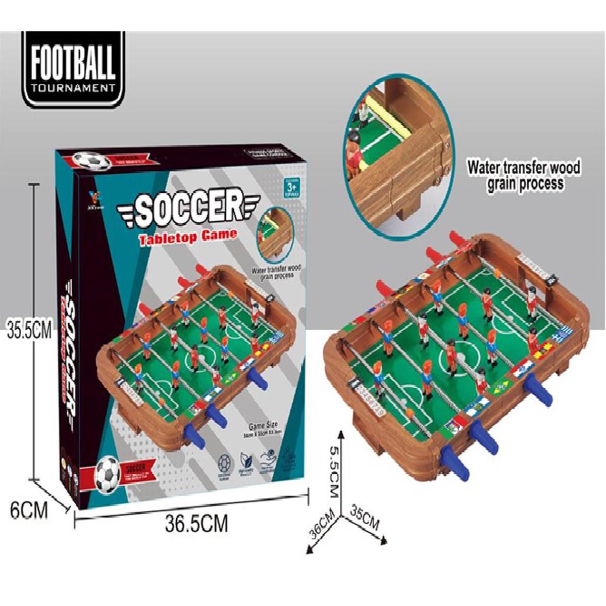 Picture of Table Soccer Mini Football Board Game Kit Toys For Kids Sport Outdoor Portable Tabletop Games Play Educational Toys Gift, Tabletop Football by Letterbox