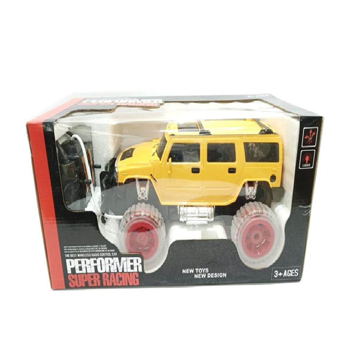 Picture of 4 function 1:12  rechargeable rc car transparent wheel remote control Humvee with battery