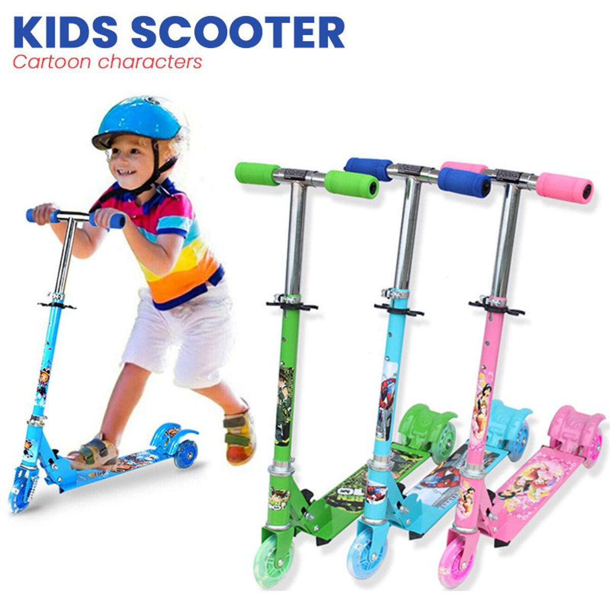 Picture of Baby Scooter 3-Wheel Scooter - High-class LED Wheels