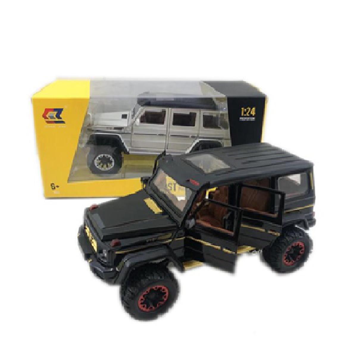 Picture of 1:24 alloy pullback car with light, sound door opened for kids-CZ117B