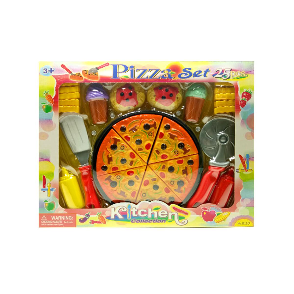 Picture of Toy Cutting Pizza Set