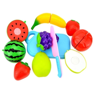 Picture of Pretend Play Plastic Food Toy Cutting Fruit Vegetable Food Pretend Play Children Kids Birthday Gift