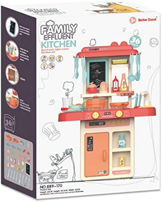 Picture of Fashion Kitchen Play Set (TM-889-169) - 36Pcs