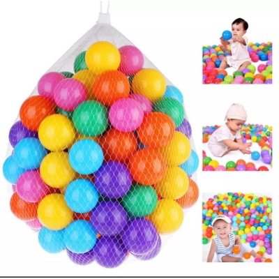 Picture of Plastic Water Pool Baby Soap Ocean Balls - 50pcs for Kids