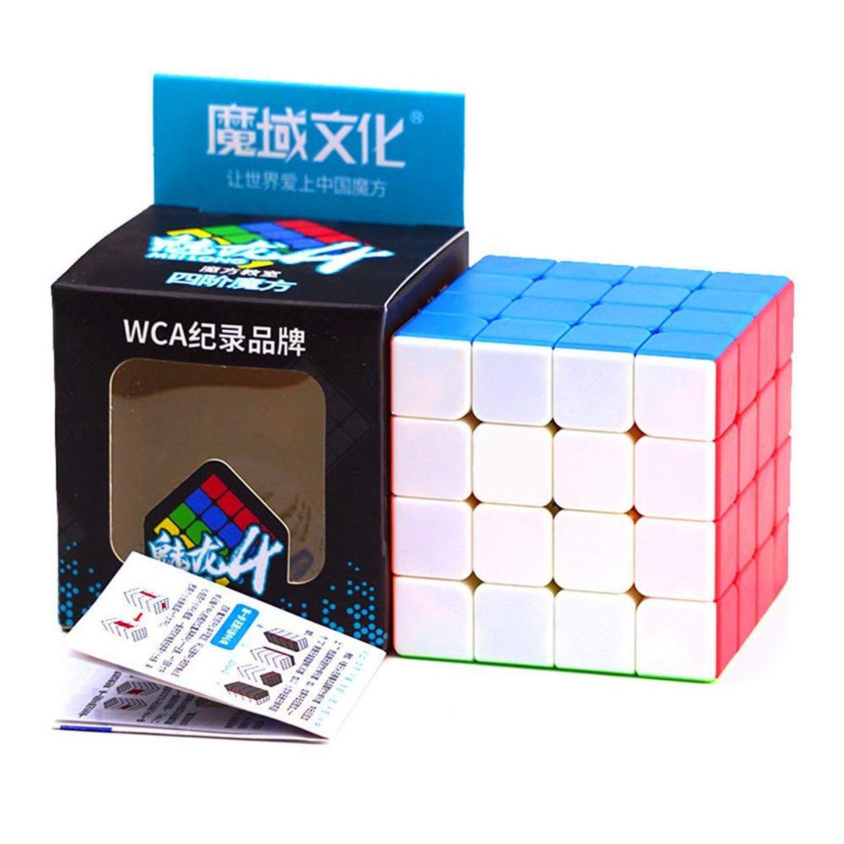 Picture of Cube 4x4 High Speed Stickerless Magic 4 by 4 Puzzle Cubes