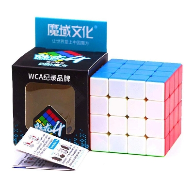 Picture of Cube 4x4 High Speed Stickerless Magic 4 by 4 Puzzle Cubes