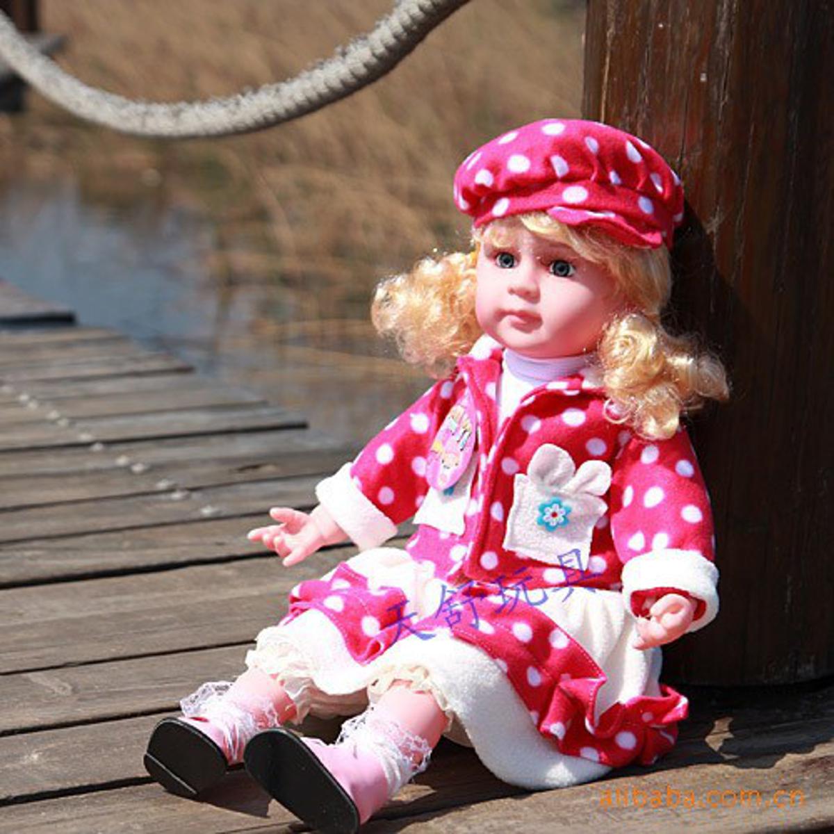 Picture of Shakira Decorative and Kids Playing Soft Doll/ Shakira Doll With Music Rhyme and Song