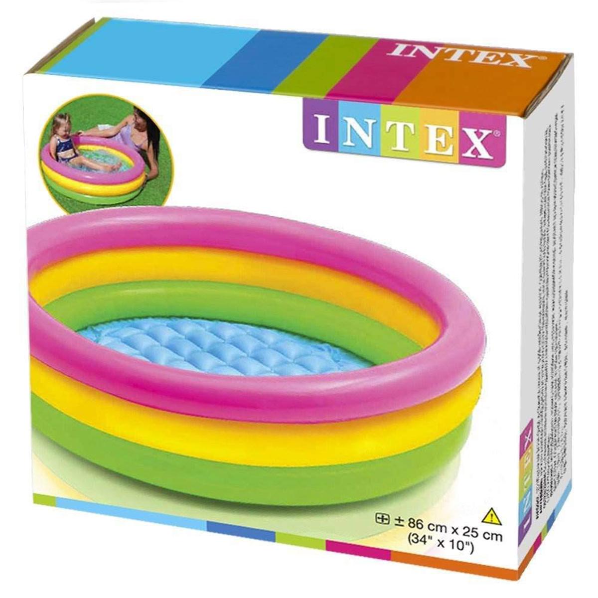 Picture of Intex Sunset Glow Baby Pool 3 Air Chamber