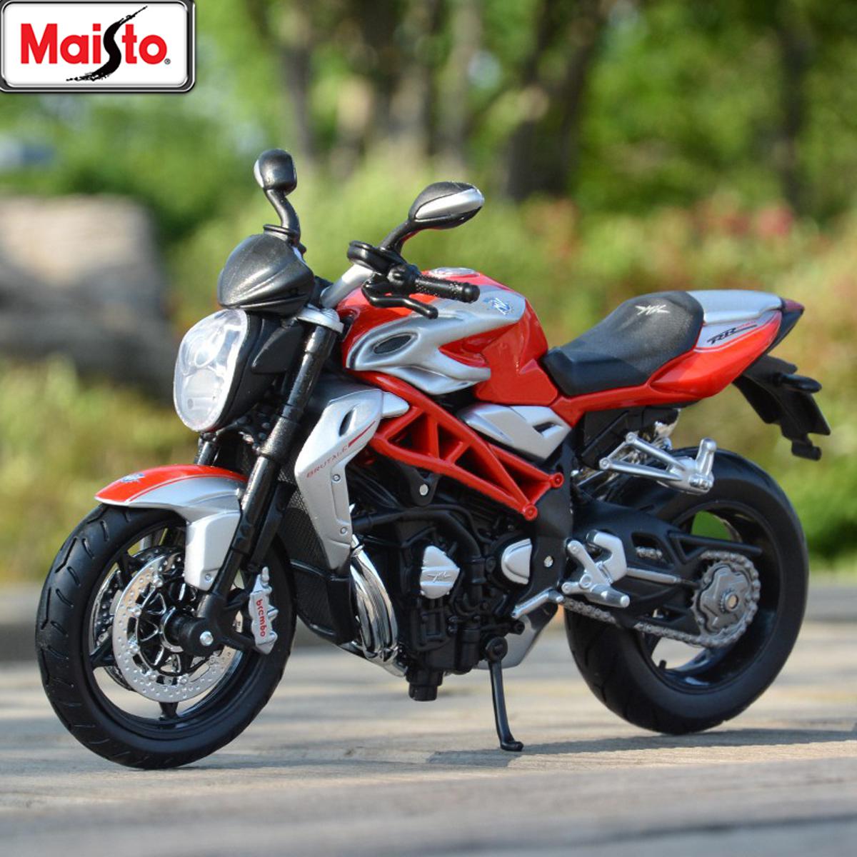Picture of Maisto 1:12 MV Agusta Brutale F4 1090 RR Static Diecast Alloy Motorbike Vehicles Collectible Hobbies Motorcycle Model Toys