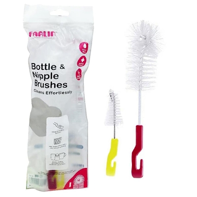 Picture of Farlin Bottle and Nipple Brushes 2 in 1 Pack