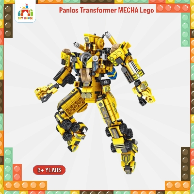 Picture of PANLOS 573 Pcs Transformer City Project MECHA  12 in 1 City Building Block for Kids 25 Play Style - Toys