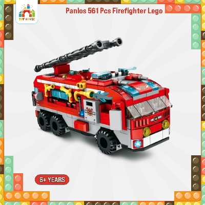 Picture of Panlos 561 Pcs Firefighter  12 In 1 City Building Block For Kids 25 Play Style - Toys