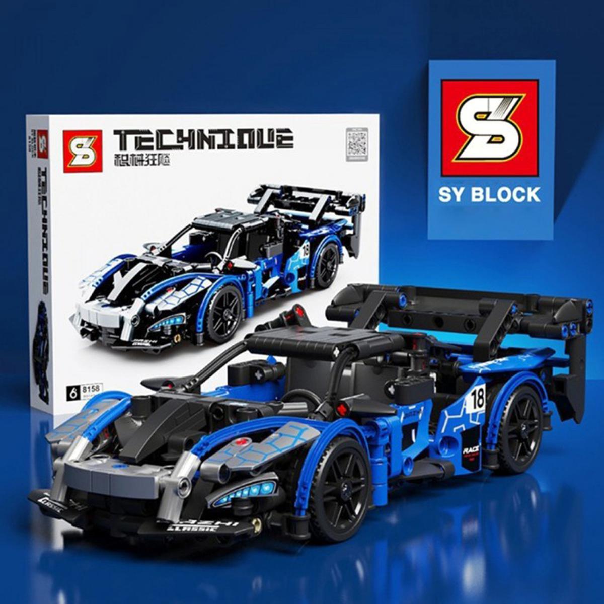 Picture of 491 Pcs Technic McLaren Senna GTR Toy Car  Model Building Kit Build and Display an Authentic McLaren Supercar