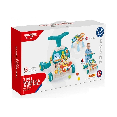 Picture of Huanger 2 in 1 walker and active table multifunctional baby with music Gift for Baby