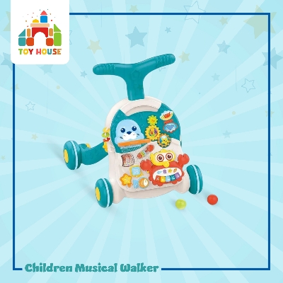 Picture of Huanger 2 in 1 walker and active table multifunctional baby with music Gift for Baby