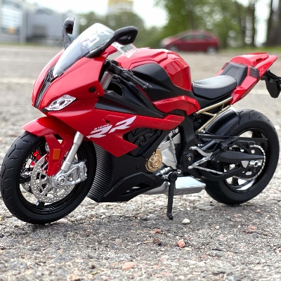 Picture of 1:12 BMW S1000RR Diecast Alloy Motorbike Vehicles Collectible Hobbies Motorcycle Model Toys