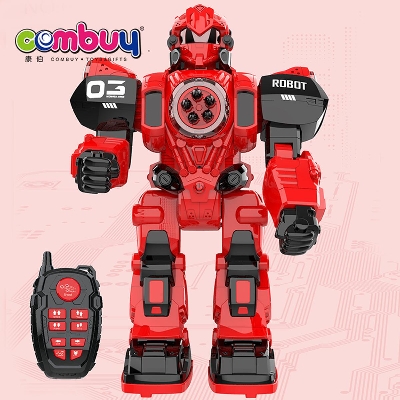 Picture of Large Remote Control Robot for Kids 10 Channel RC Toys Shoots Missiles, Walks, Talks & Dances with Flashing Lights Sounds