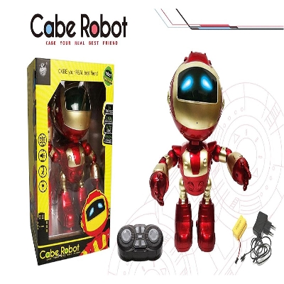 Picture of RC Robot Remote Control Rechargeable Ironman Figure Robot Toy 4 Function Electric Superhero Robot with Music Dance Light