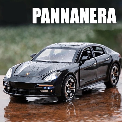 Picture of Porsche Panamera Diecast Alloy Car 1:32 Supercar Vehicles 6 open Metal Car Model Car Sound Light Toys For Gift