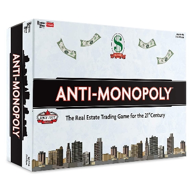Picture of Anti Monopoly Board Game By Funskool The Classic Real Estate Trading Game for Kids Adults & Family Multiplayer Board Game