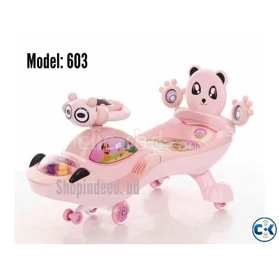 Picture of Baby Swing Car - Bule 603-1 Blue, Yellow, Pink, Green