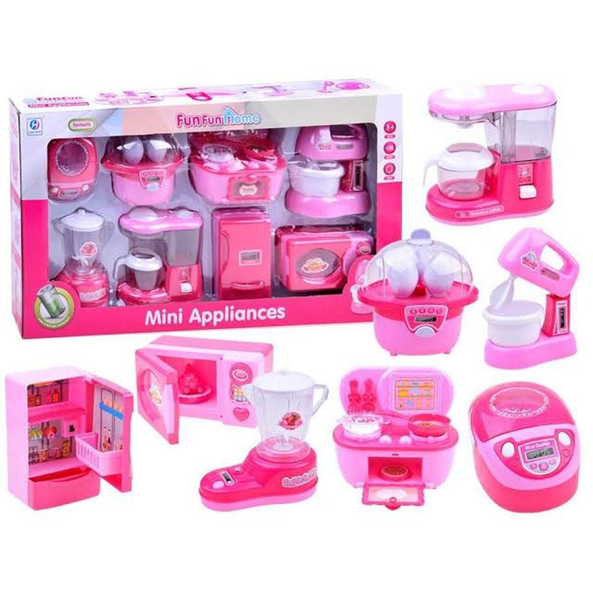 Picture of Multi-Functioning 8 Mini Appliances Fun Fun Fantastic Home With LED Light & Sound | Battery Operated