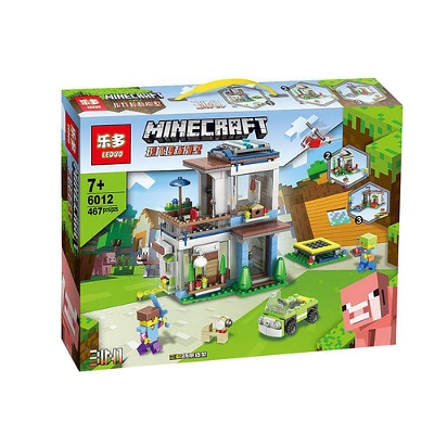 Picture of Leduo 6012 MINECRAFT 467 parts House in the Village