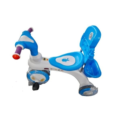 Picture of Jim & Jolly Rock Rider With Backrest-3Y-Pink&blue Tricycle For Kids