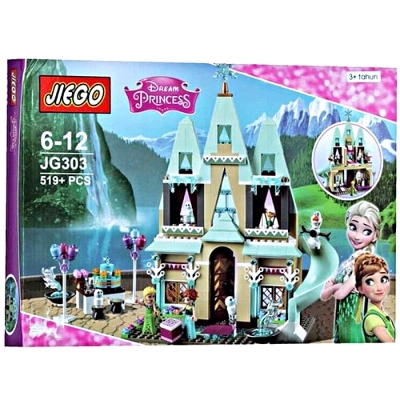 Picture of JIEGO 519 PCS Frozen  Toy Princess House Building Blocks Creative Construction Toys for Girls & Boys