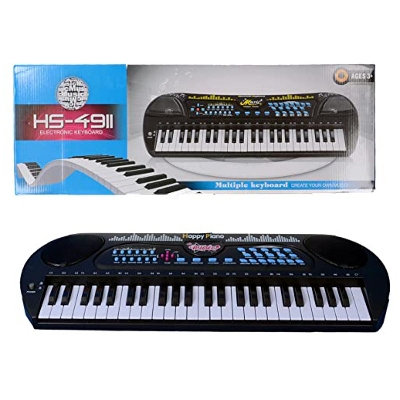 Picture of 49 Keys Musical Keyboard Piano Toy with Microphone USB System Smooth & Real Tone