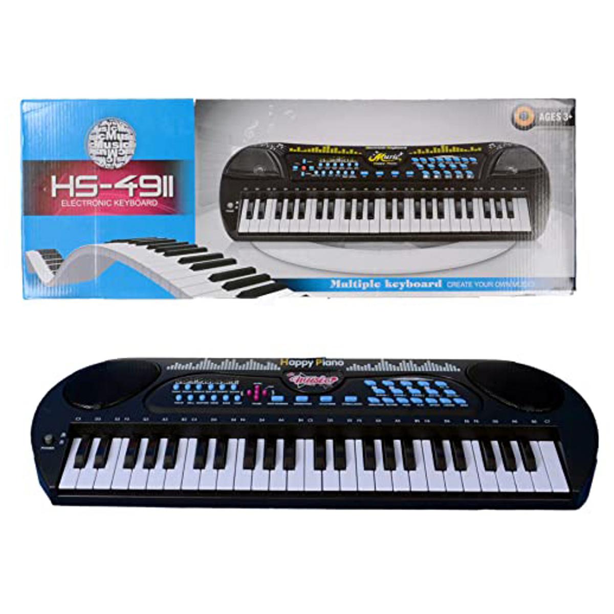 Picture of 49 Keys Musical Keyboard Piano Toy with Microphone USB System Smooth & Real Tone