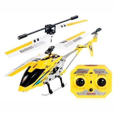 Picture of LS-222 RC Helicopter with Gyro Infrared 3.5 Channels Remote Control Helicopter Airplane Indoor Outdoor for Boys And Girls-yellow