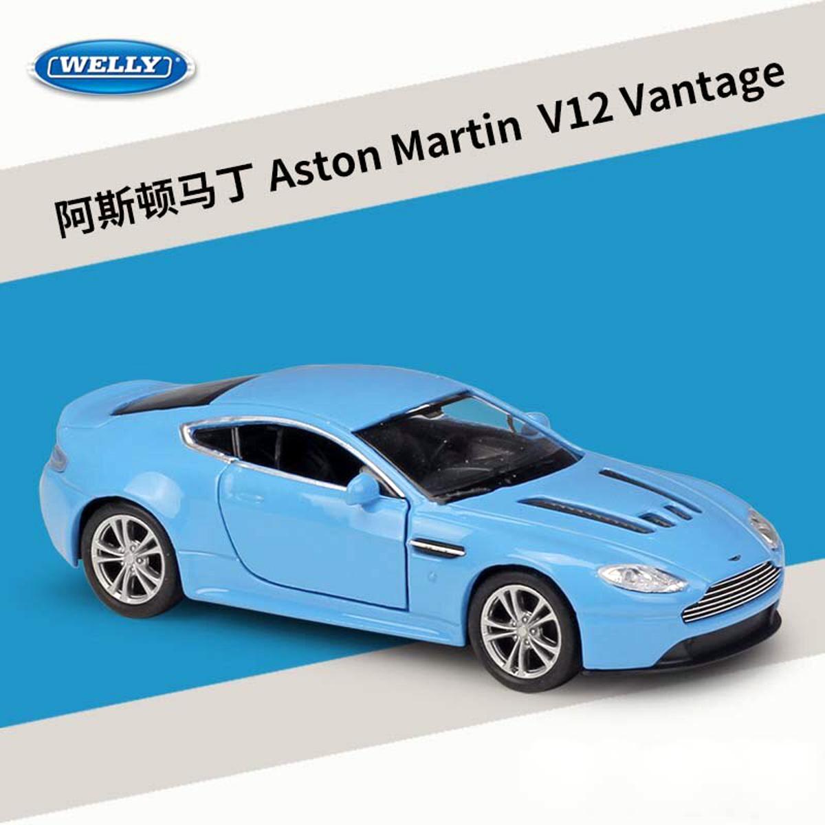 Picture of Welly 1:36 Aston Martin V12 Vantage Diecast Car Alloy Vehicles Car Model Metal Toy Model Pull back Special Edition