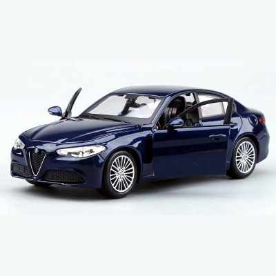 Picture of Bburago 1:24 Alfa Romeo Giulia sports car Diecast Alloy Car Model Vehicle Metal Toy Model Pull back Racing Car