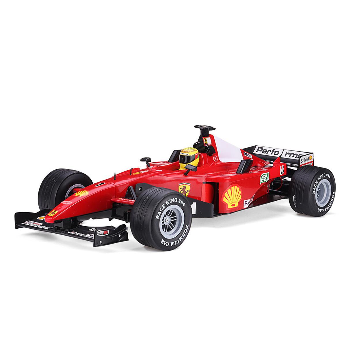 Picture of RC Car 1:16 F1 Super Racing Car Remote Control 76cm Sport Car Model 4 spare tires rechargeable electronic car toy
