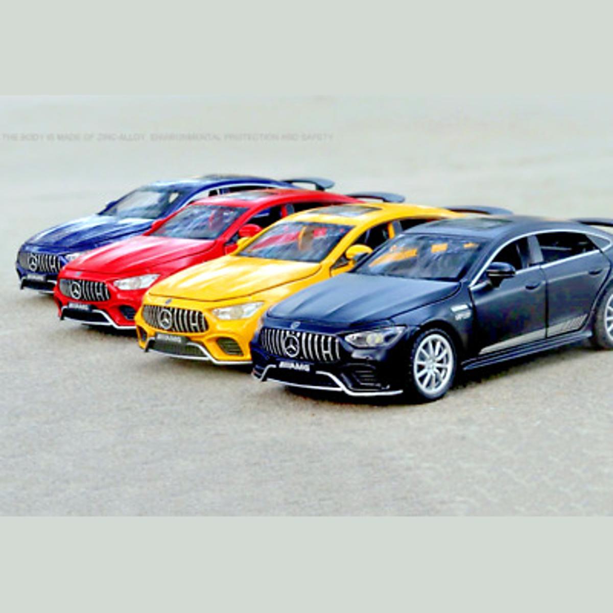 Picture of 1:32 Mercedes BENZ AMG GT63 Diecasts Car Toy Vehicles Metal Car 6 Doors Open Model Car Sound Light Fast & Furious Car Toys For Children Gift